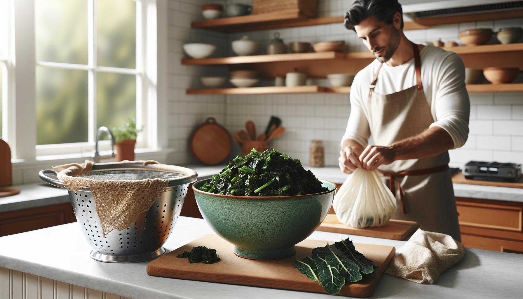 How to Freeze Cooked Collard Greens - Easy Storage Guide - Terra's Kitchen
